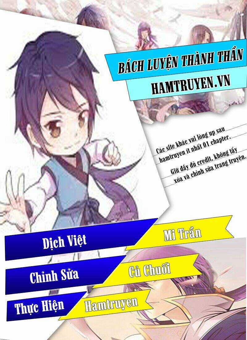 Bách Luyện Thành Thần Chapter 10 trang 0