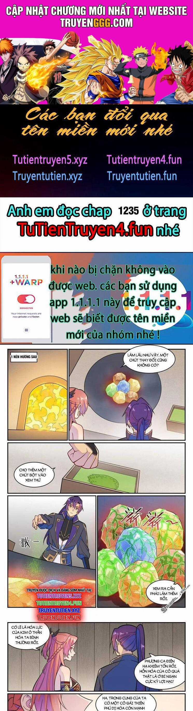 Bách Luyện Thành Thần Chương 1234 trang 0