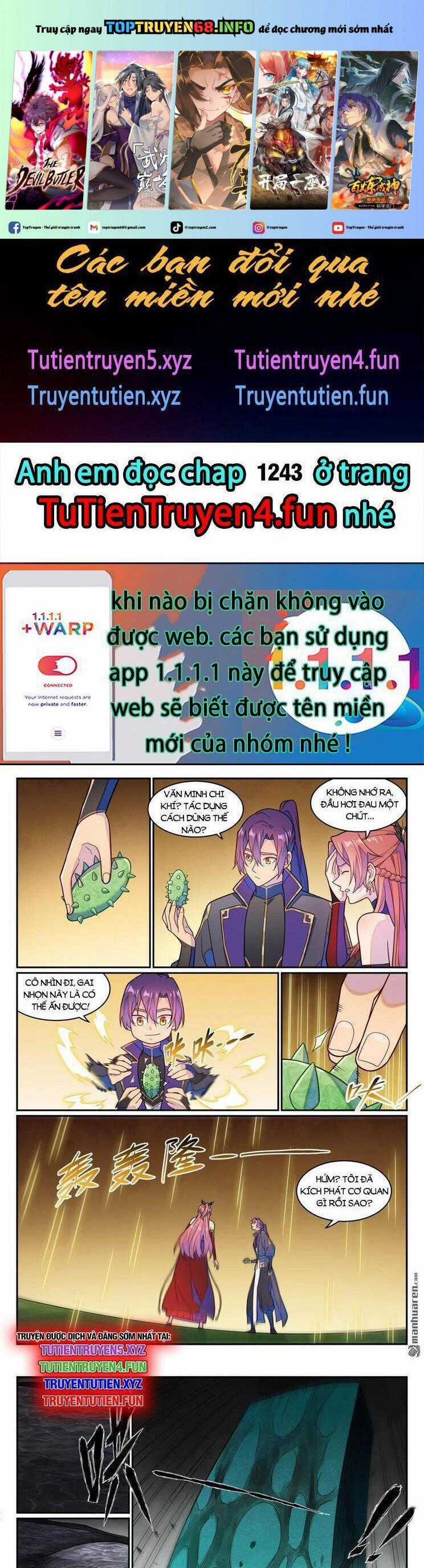 Bách Luyện Thành Thần Chương 1242 trang 1