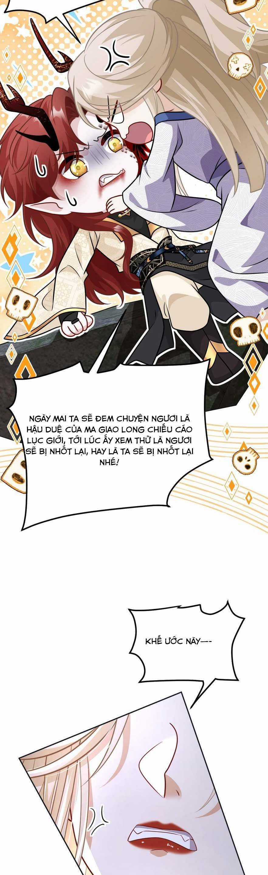 Bạch Nguyệt Quang Cô Ấy Không Muốn Đi Theo Cốt Truyện Chapter 11 trang 19