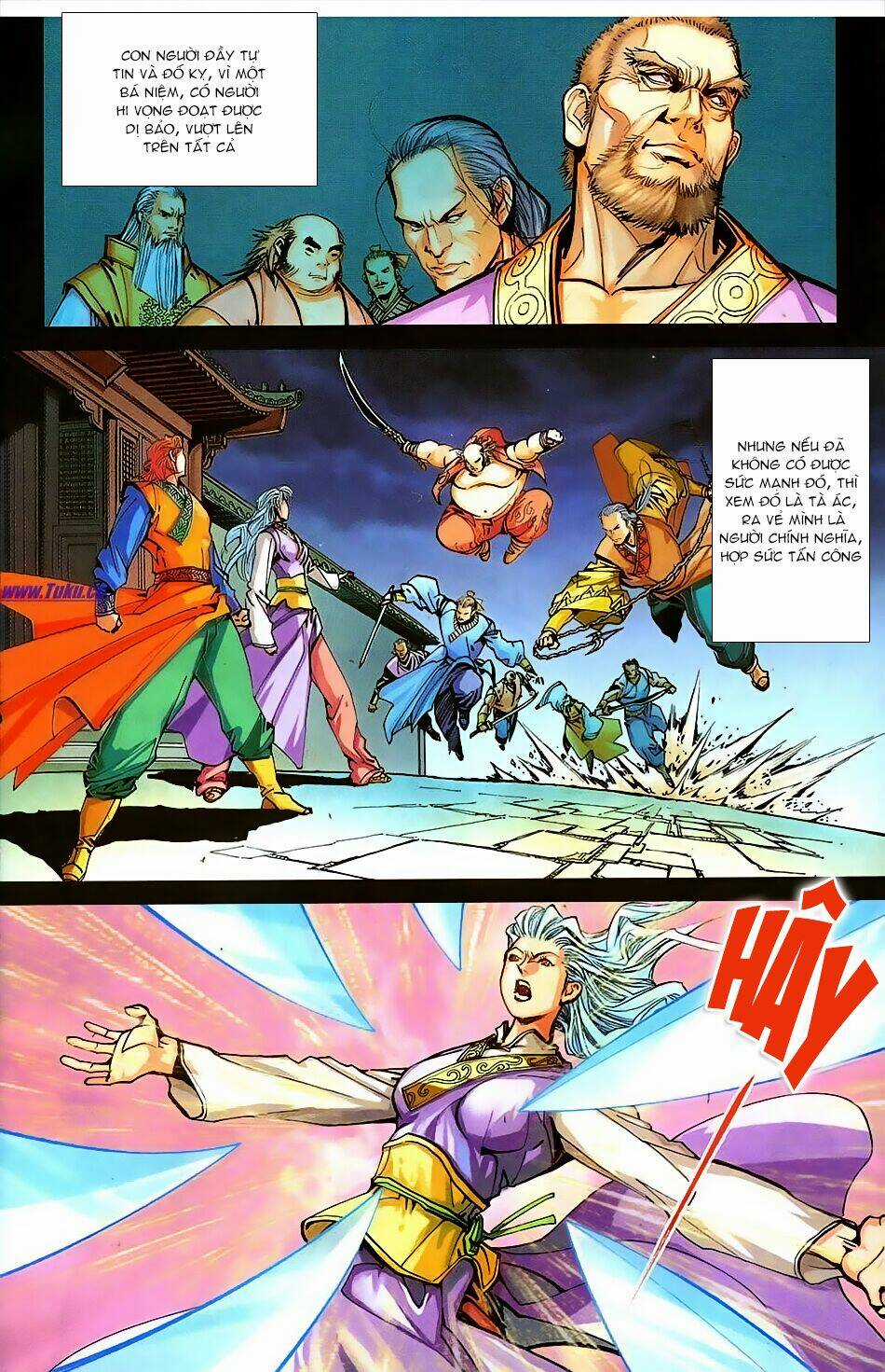 Bạch Phát Quỷ Chapter 1 trang 10