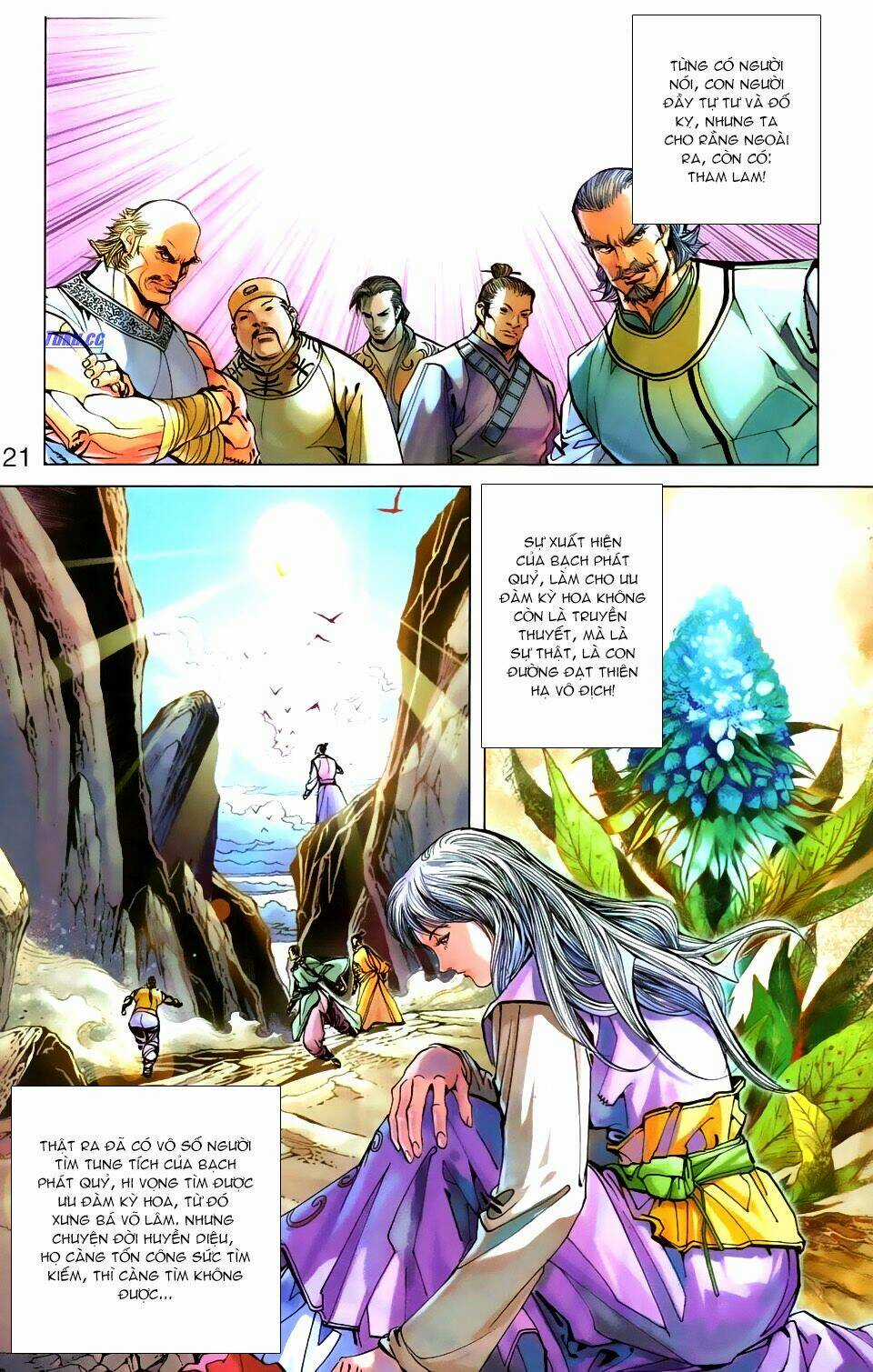 Bạch Phát Quỷ Chapter 1 trang 18