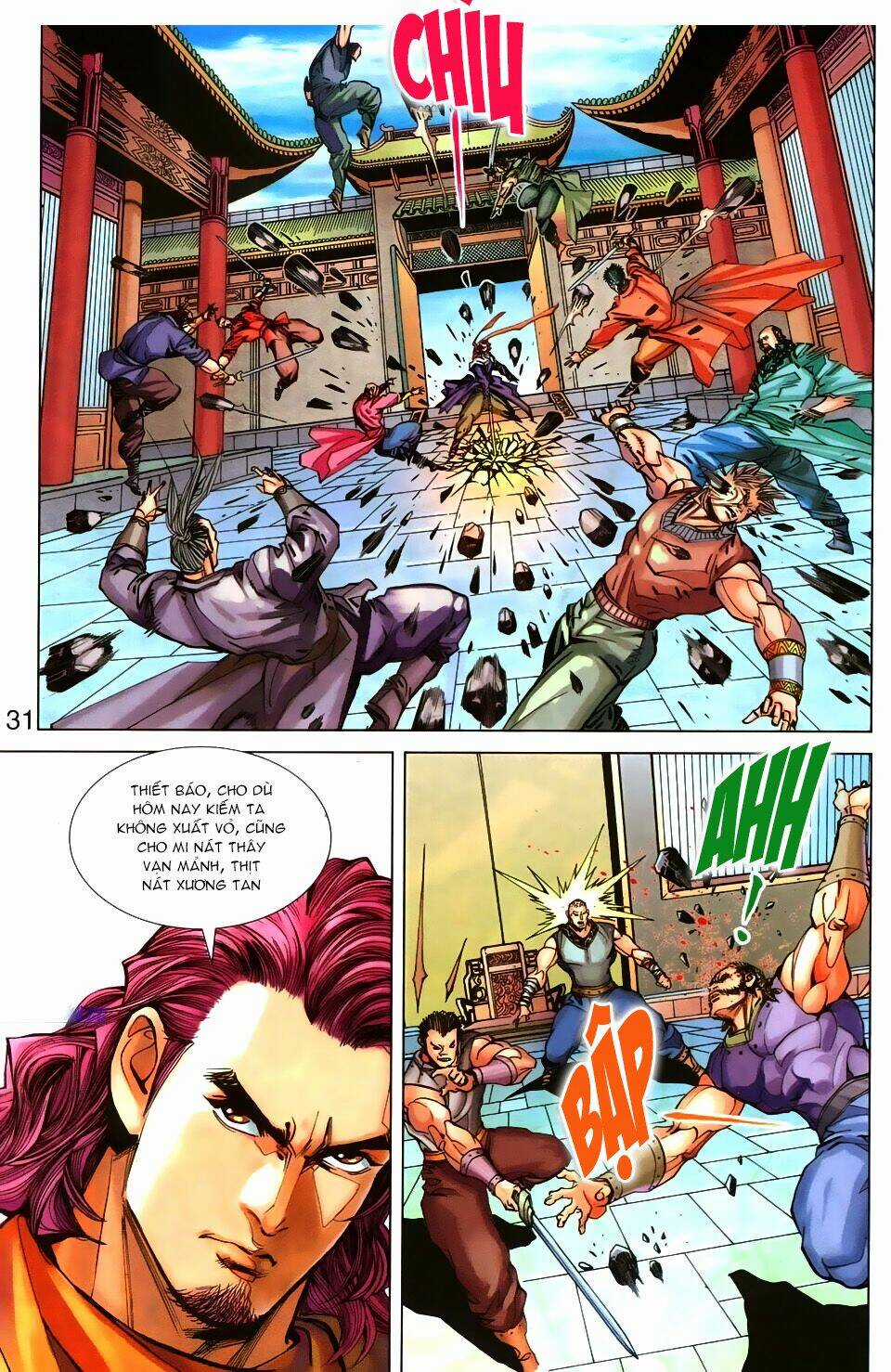 Bạch Phát Quỷ Chapter 1 trang 28