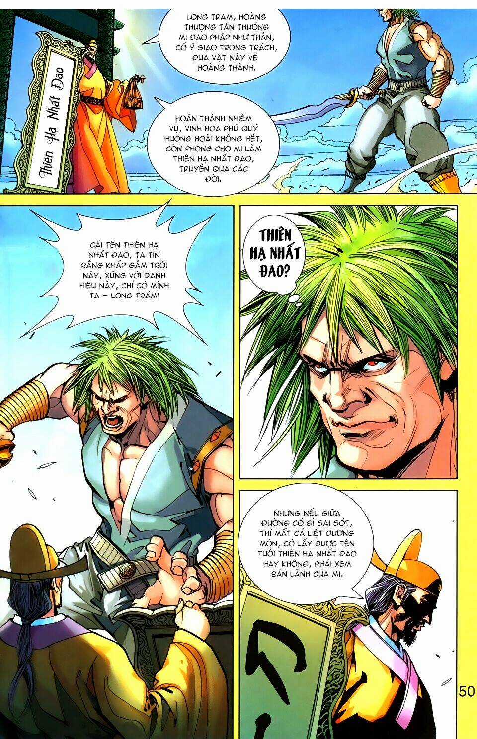 Bạch Phát Quỷ Chapter 2 trang 12