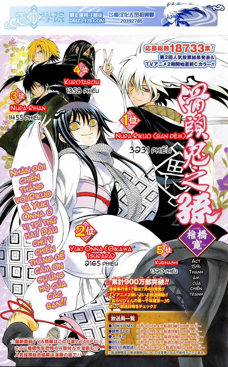 Bách Quỷ Dạ Hành Chapter 159 trang 1