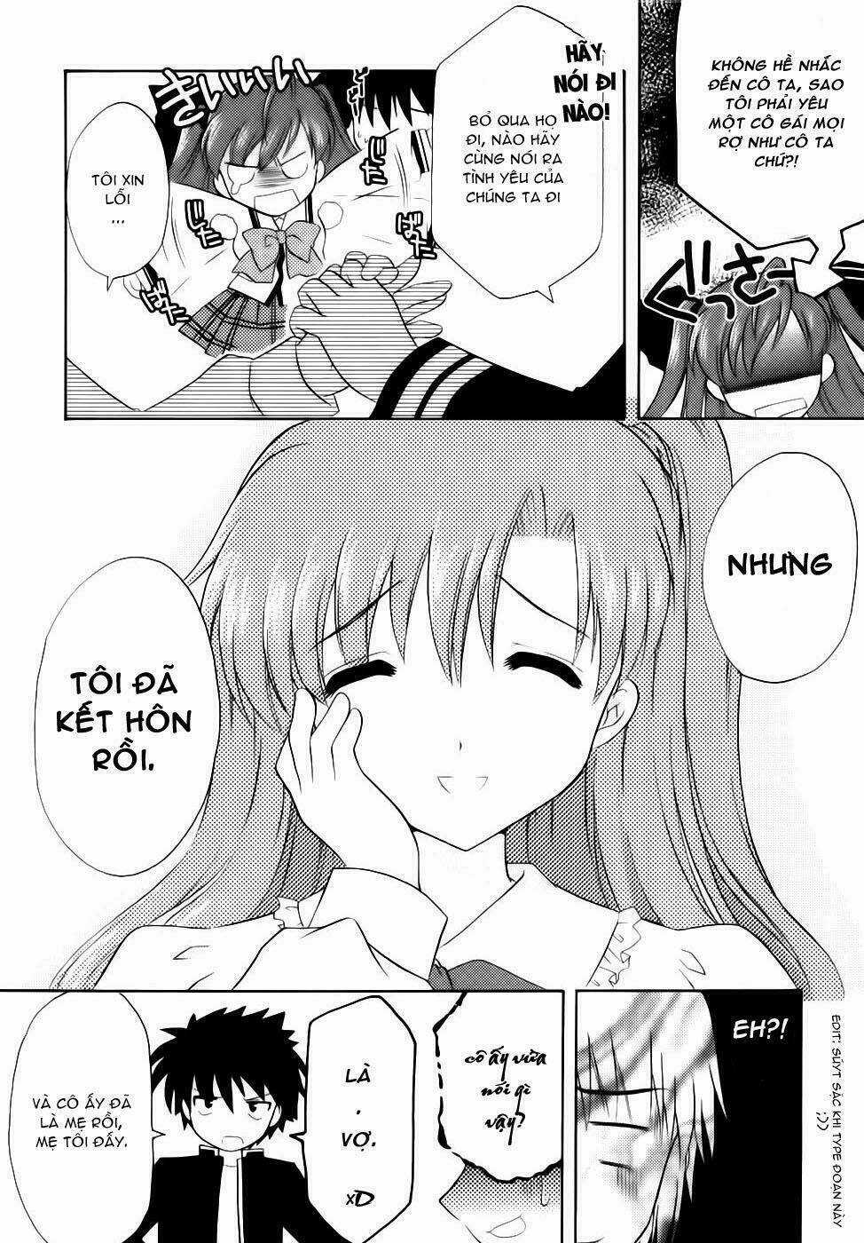 Bài Học Về Tình Yêu Tại Học Viện Aikyo Chapter 14 trang 22