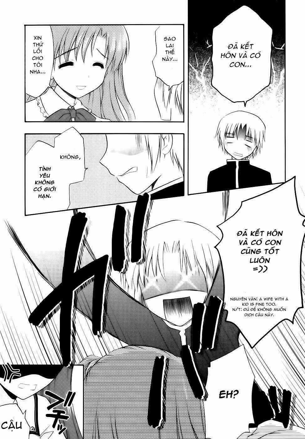 Bài Học Về Tình Yêu Tại Học Viện Aikyo Chapter 14 trang 23