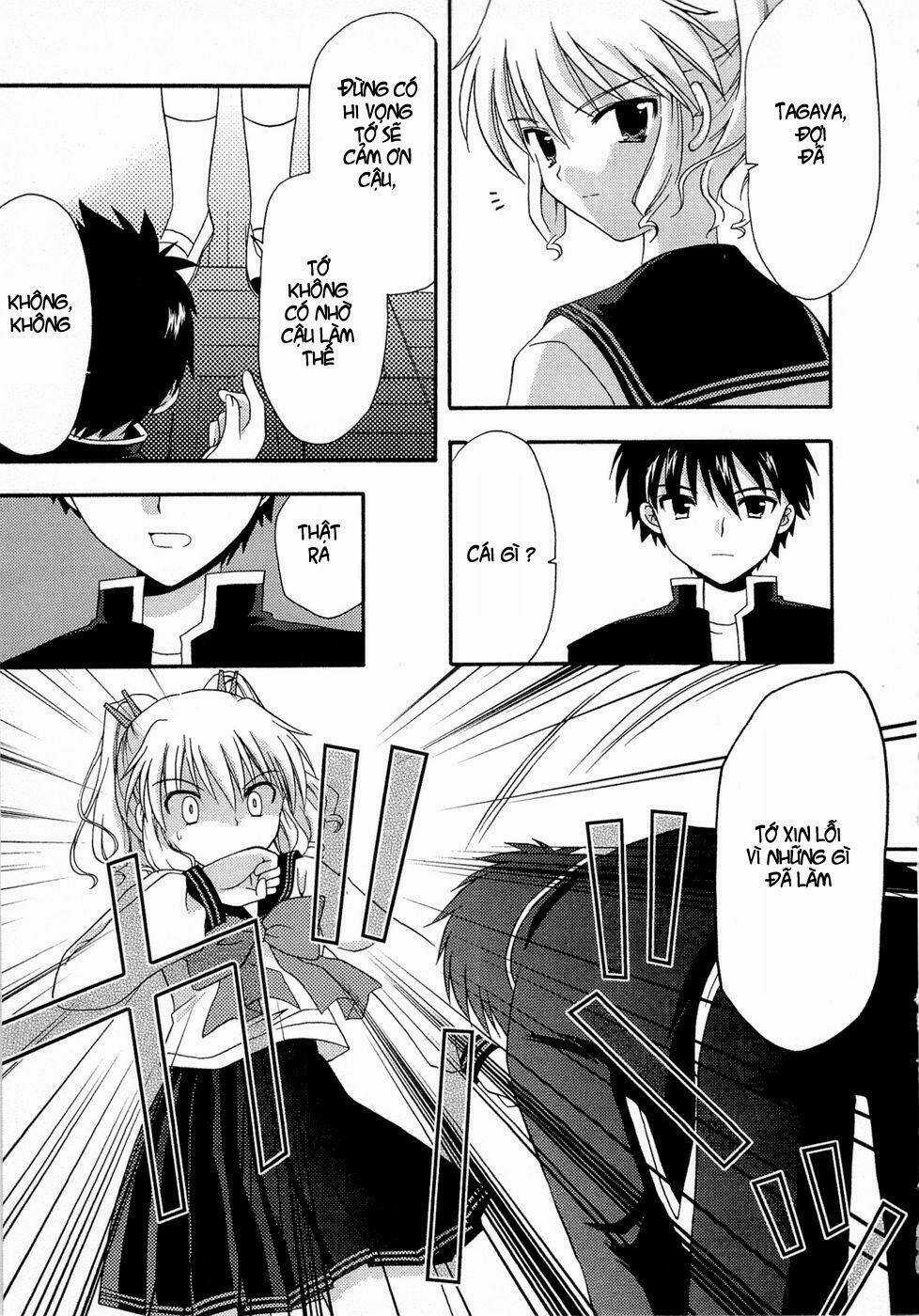 Bài Học Về Tình Yêu Tại Học Viện Aikyo Chapter 2 trang 22