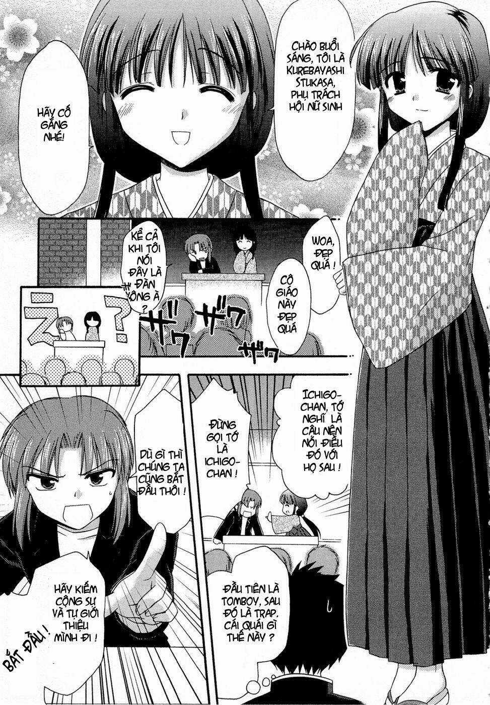 Bài Học Về Tình Yêu Tại Học Viện Aikyo Chapter 2 trang 8