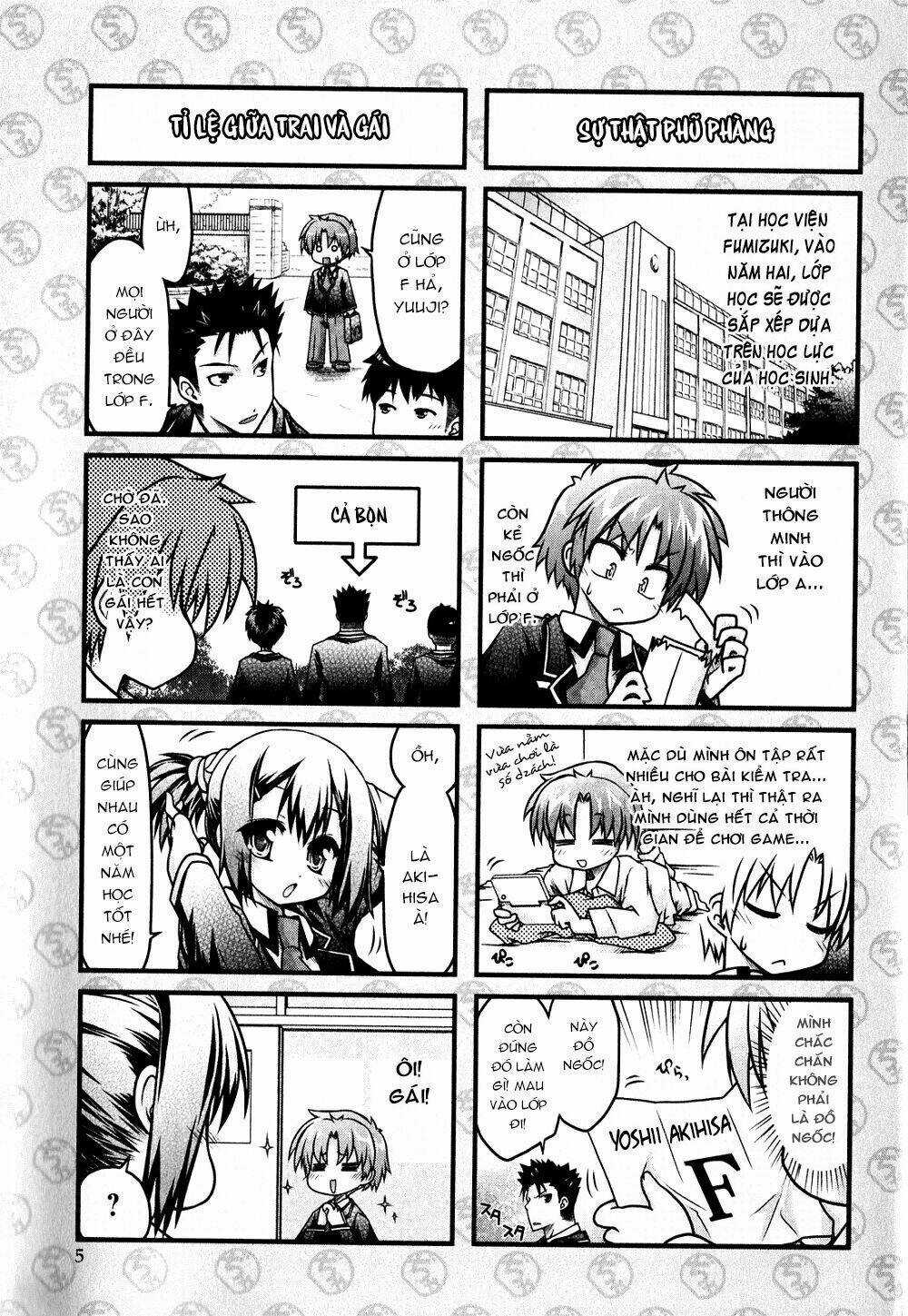 Baka To Test To Shoukanjuu Dya Chapter 1 trang 10