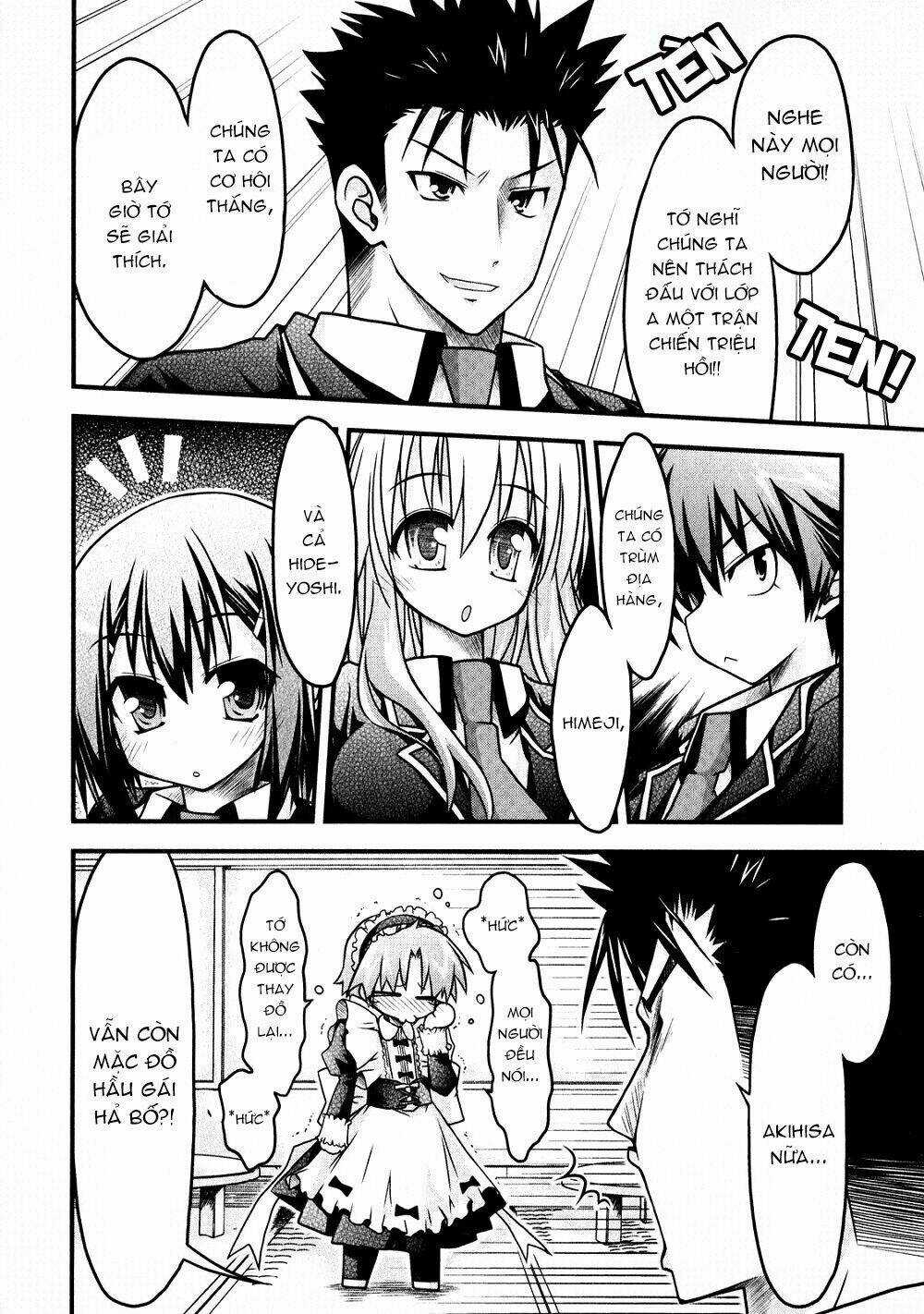 Baka To Test To Shoukanjuu Dya Chapter 1 trang 17