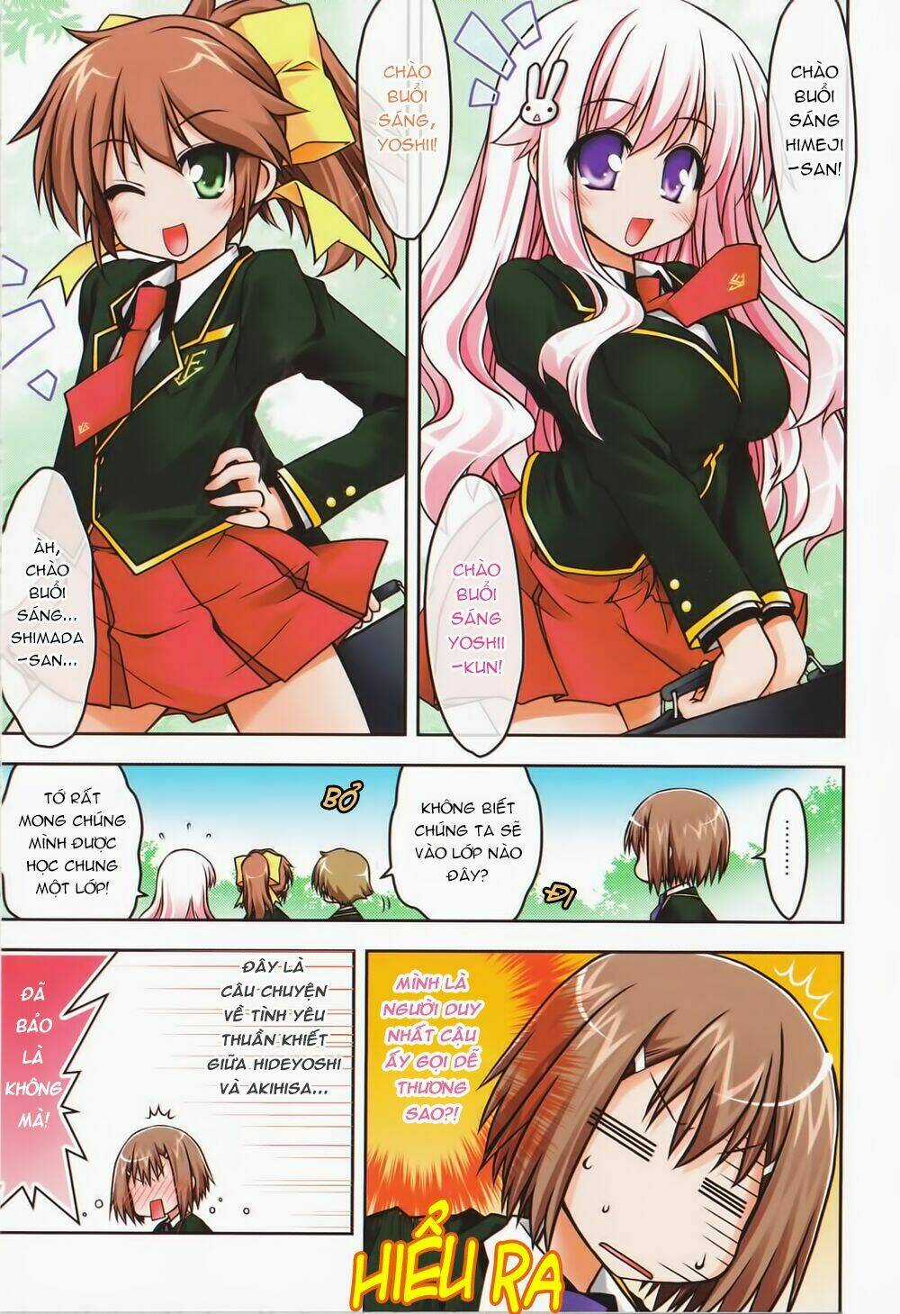 Baka To Test To Shoukanjuu Dya Chapter 1 trang 8