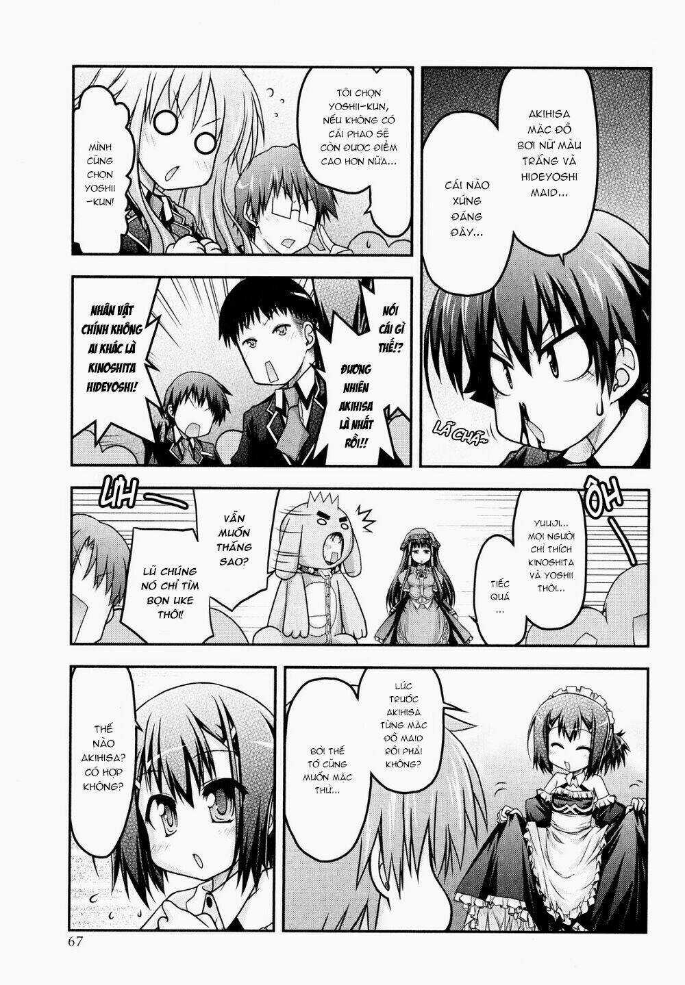 Baka To Test To Shoukanjuu Dya Chapter 3 trang 17
