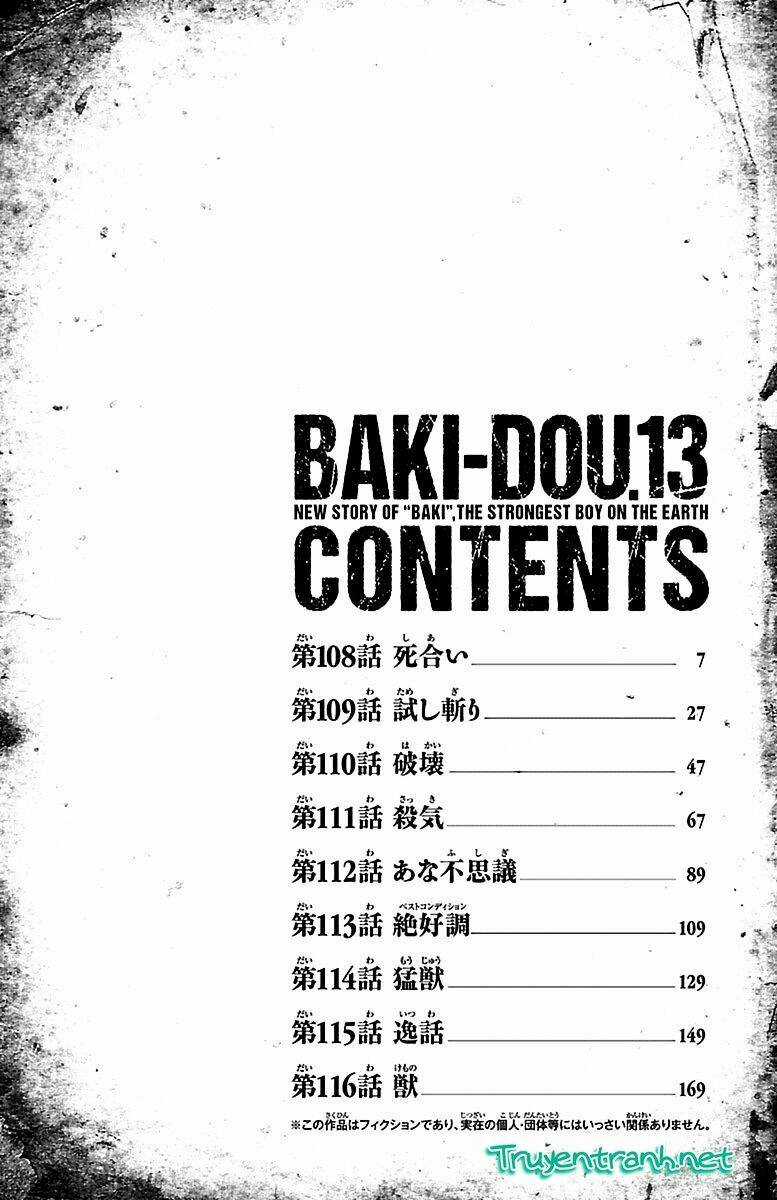 Baki Dou Chapter 108 trang 4