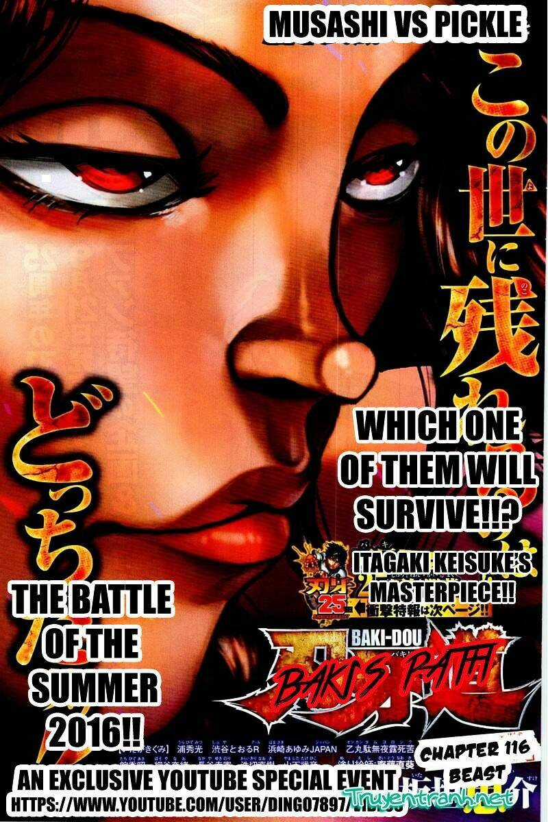 Baki Dou Chapter 116 trang 3