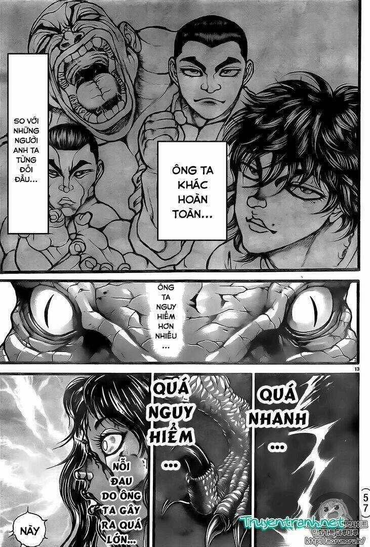 Baki Dou Chapter 122 trang 13