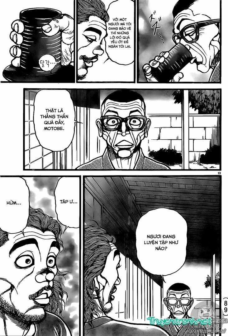 Baki Dou Chapter 124 trang 13