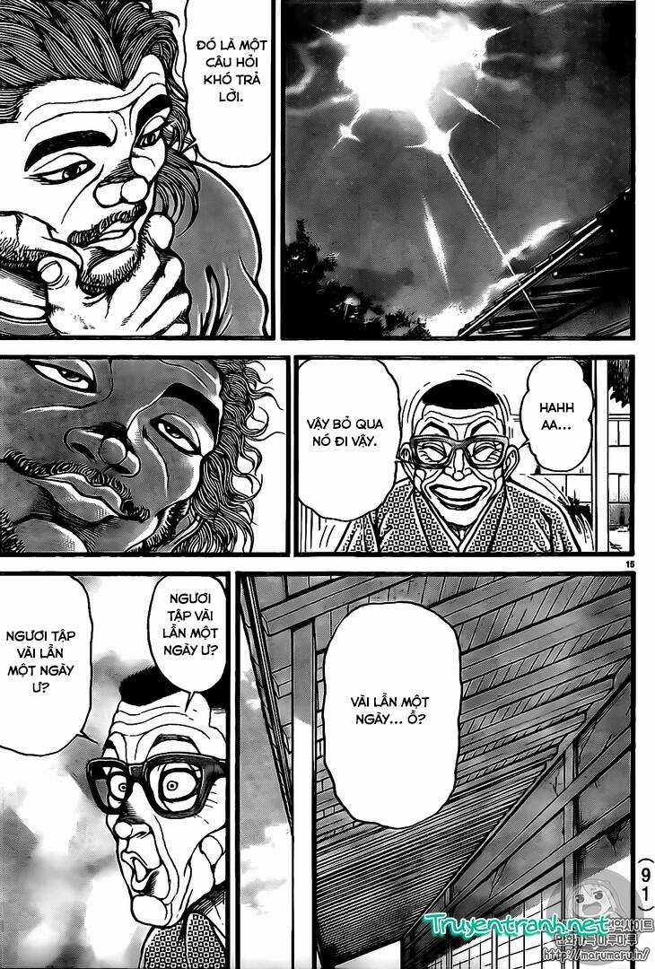 Baki Dou Chapter 124 trang 15