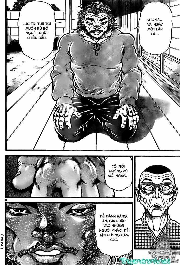 Baki Dou Chapter 124 trang 16
