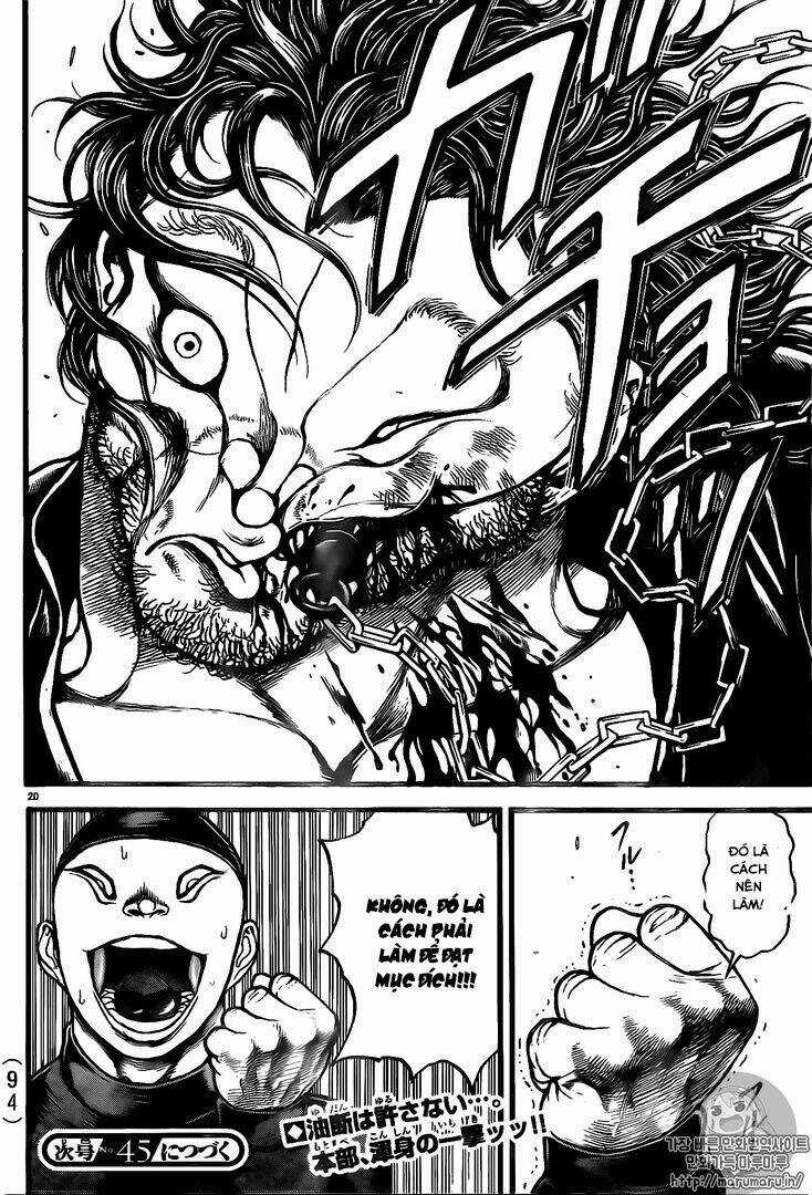 Baki Dou Chapter 127 trang 19