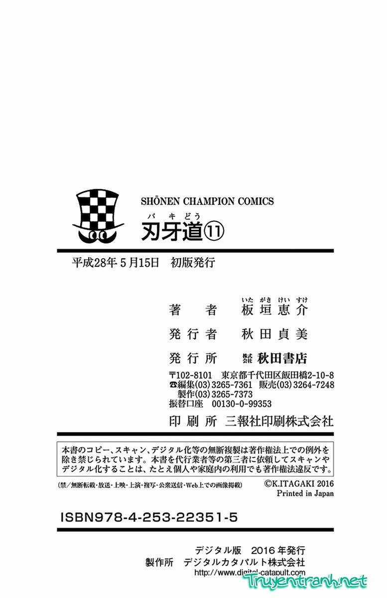 Baki Dou Chapter 98 trang 22