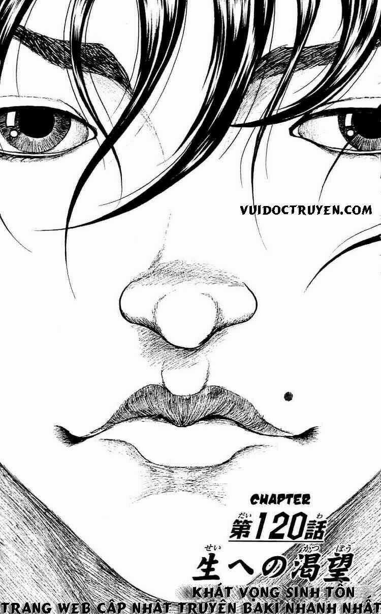 Baki – Son Of Ogre Chapter 120 trang 1