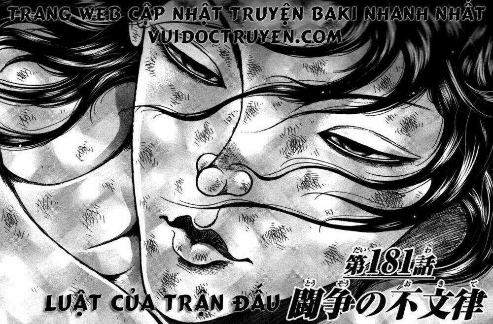 Baki – Son Of Ogre Chapter 181 trang 1