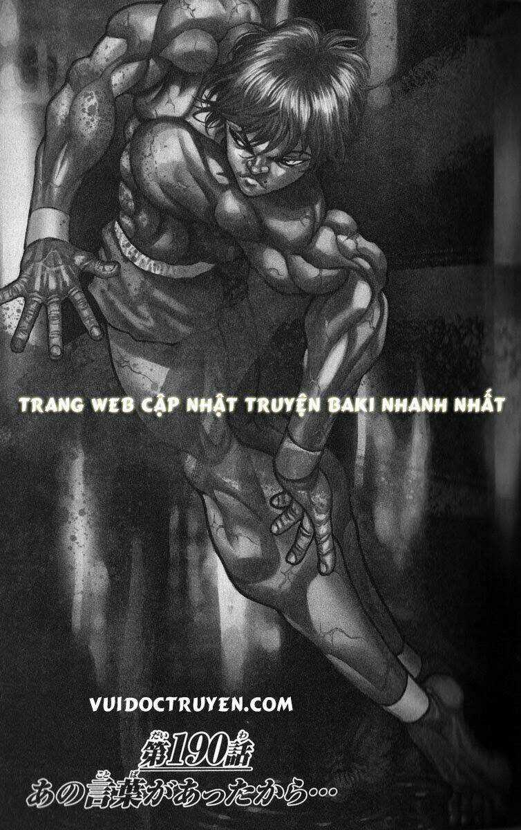 Baki – Son Of Ogre Chapter 190 trang 1