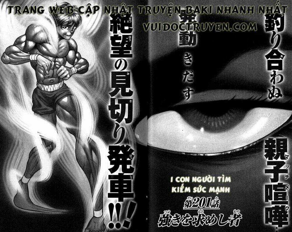 Baki – Son Of Ogre Chapter 201 trang 1