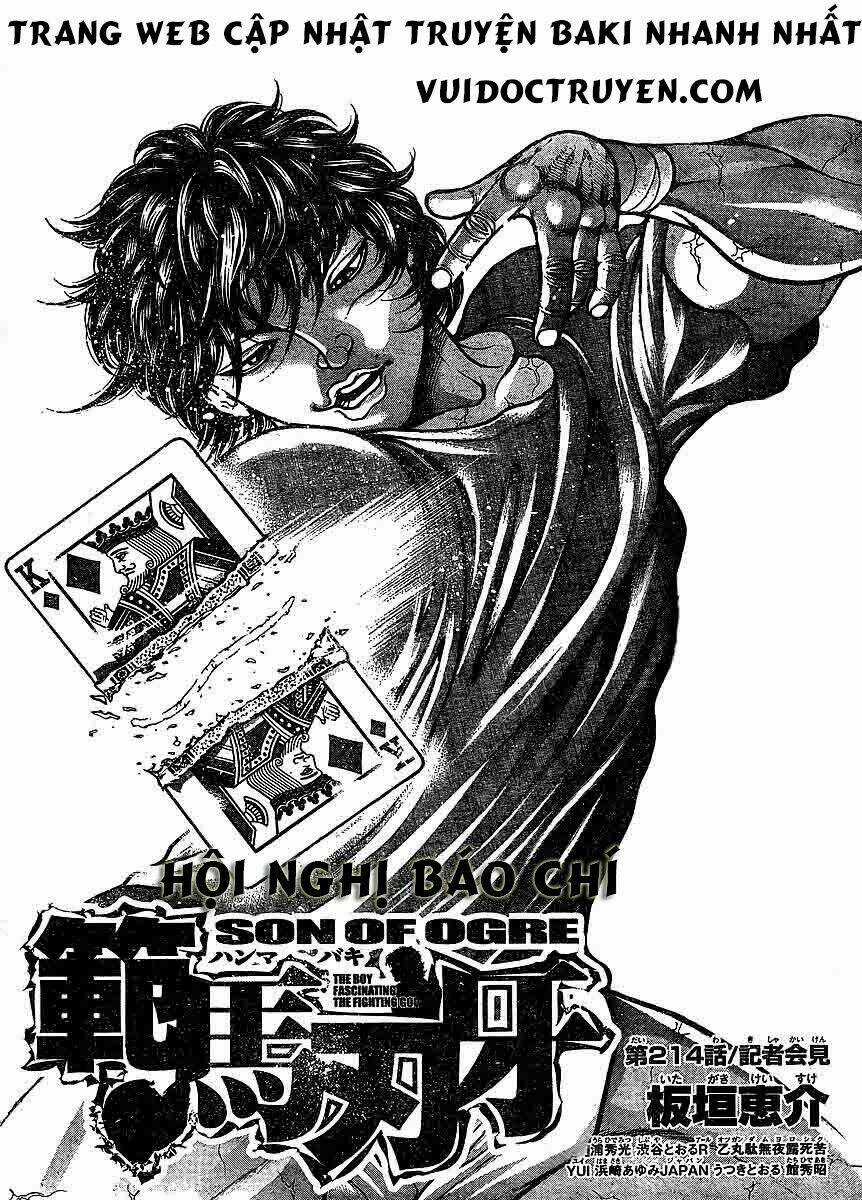 Baki – Son Of Ogre Chapter 214 trang 1