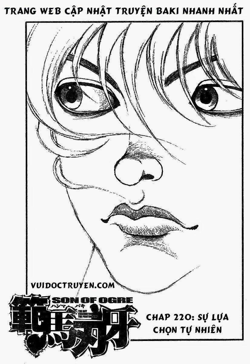 Baki – Son Of Ogre Chapter 220 trang 1