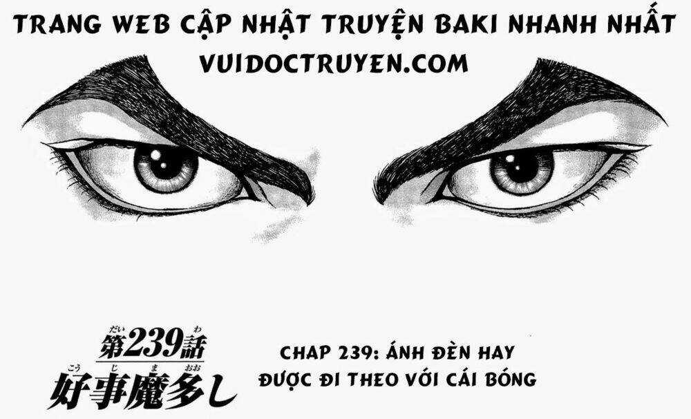 Baki – Son Of Ogre Chapter 239 trang 0