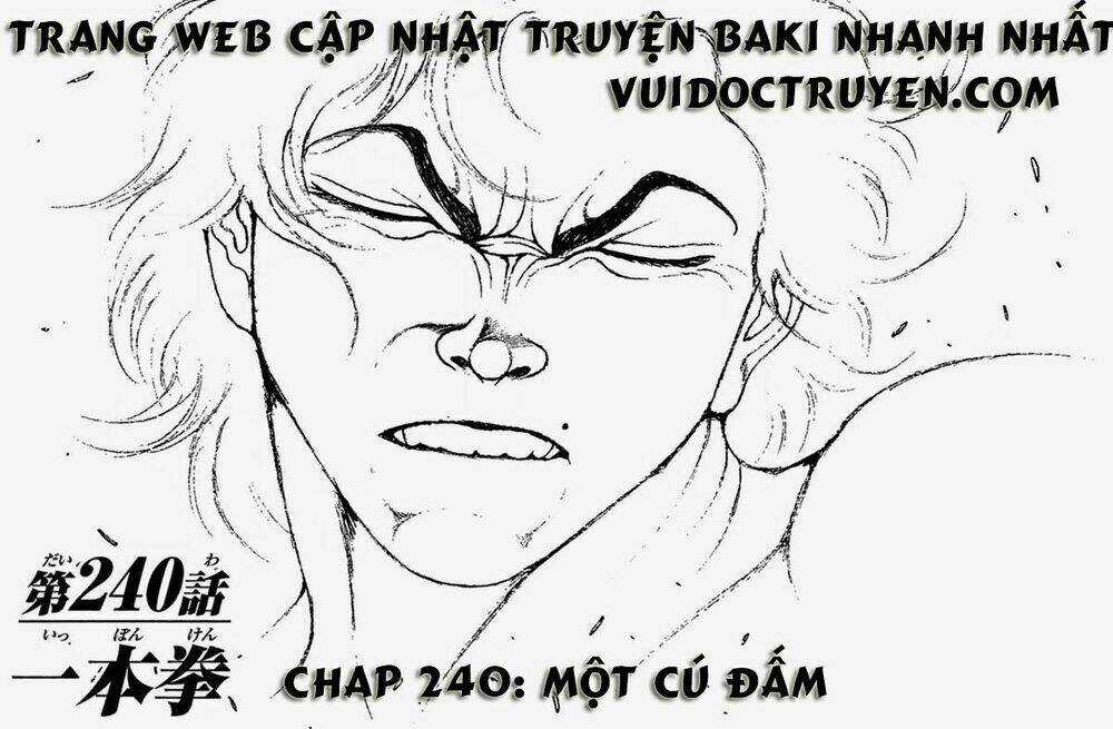Baki – Son Of Ogre Chapter 240 trang 0