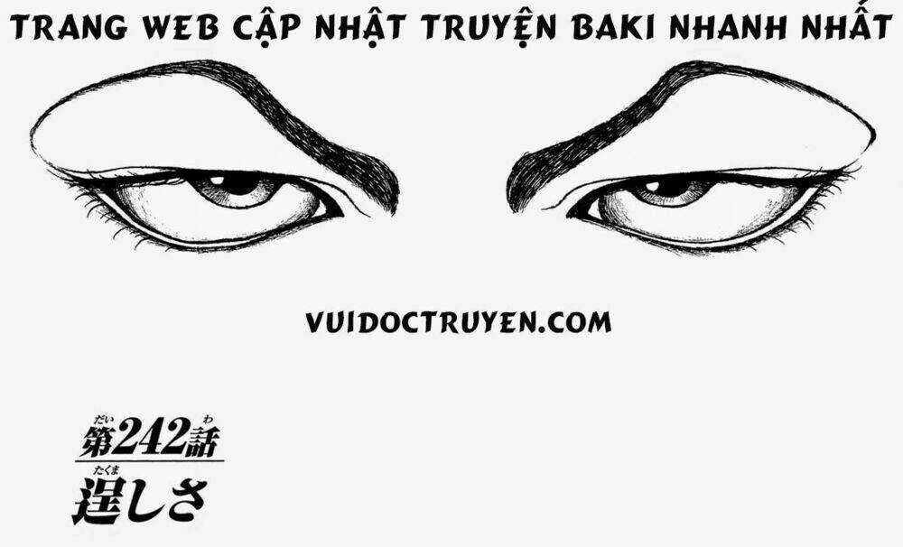 Baki – Son Of Ogre Chapter 242 trang 0