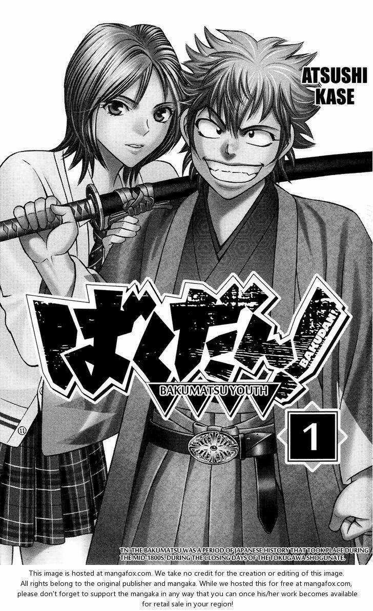 Bakudan Bakumatsu Danshi Chapter 1 trang 3