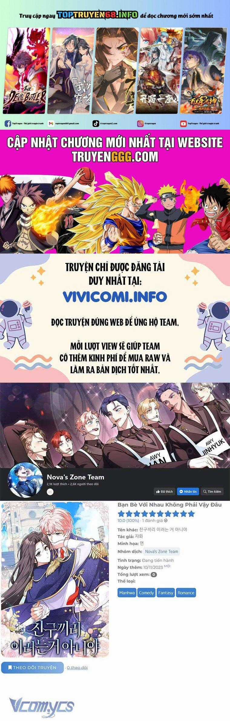 Bạn Bè Với Nhau Không Phải Vậy Đâu Chapter 58 trang 0