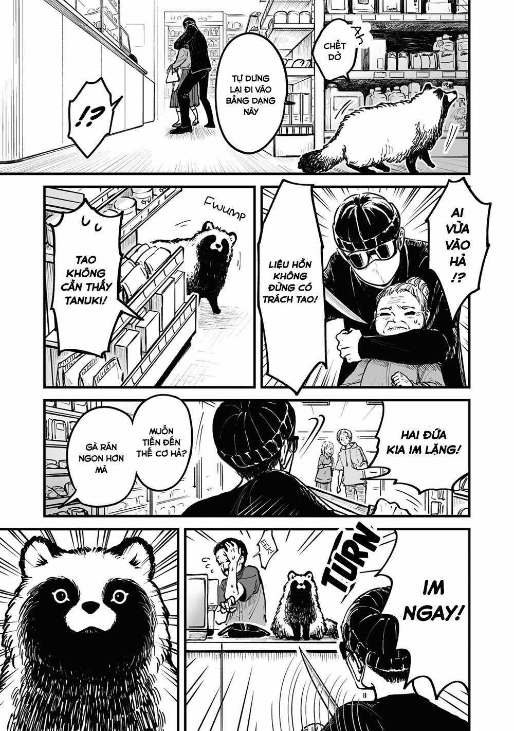 Bạn có muốn làm Tanuki không? Chapter 11 trang 3