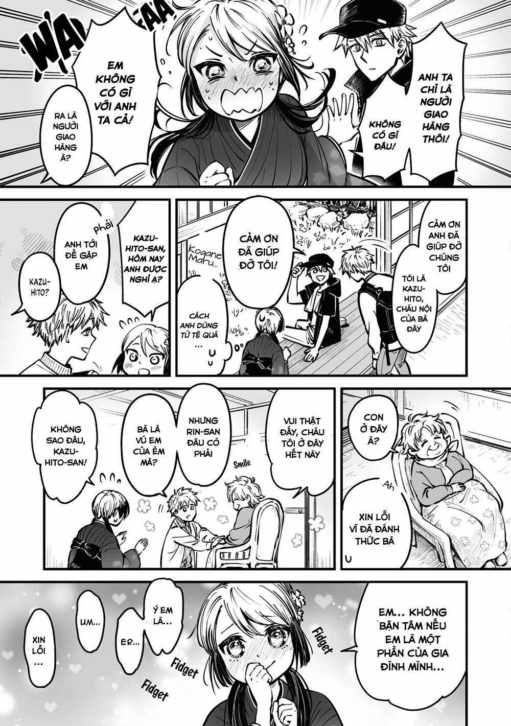 Bạn có muốn làm Tanuki không? Chapter 12 trang 7