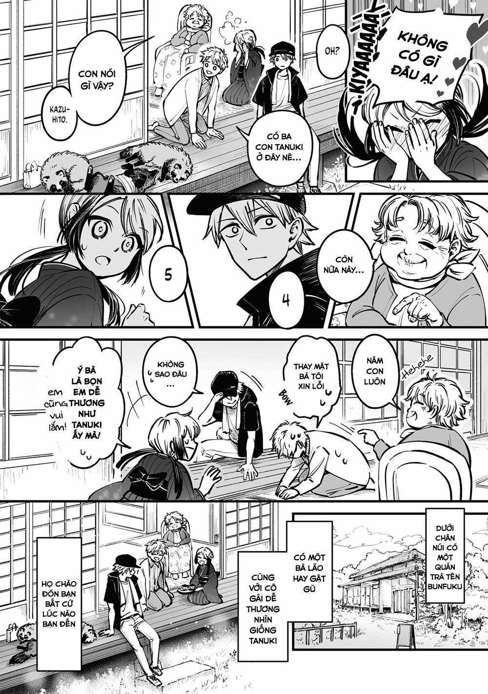 Bạn có muốn làm Tanuki không? Chapter 12 trang 8