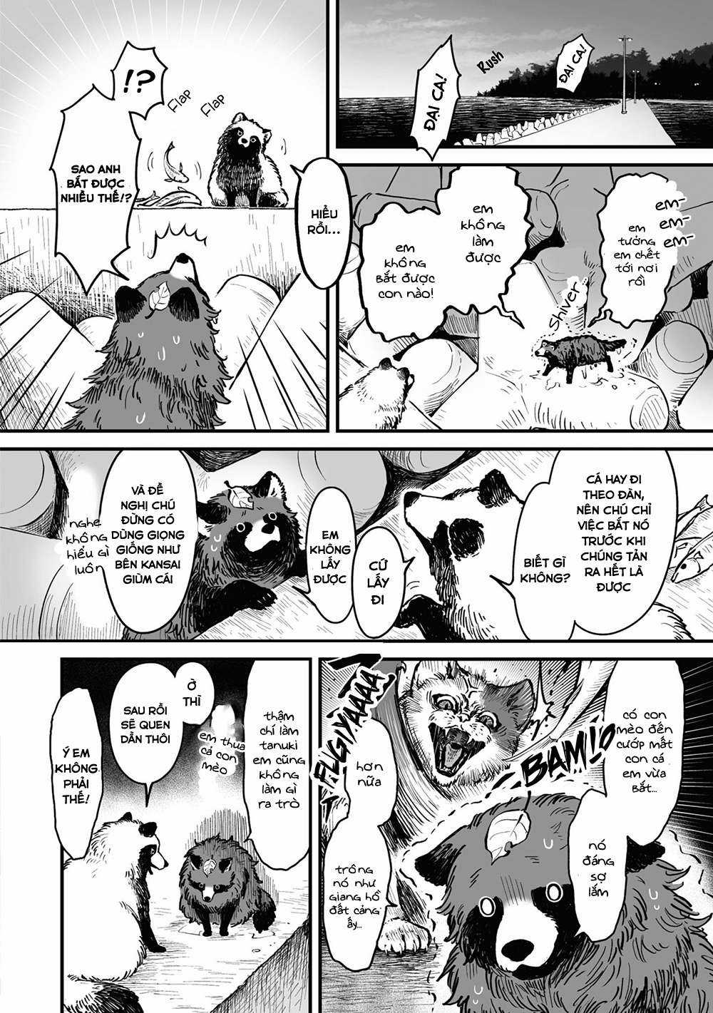 Bạn có muốn làm Tanuki không? Chapter 13 trang 4