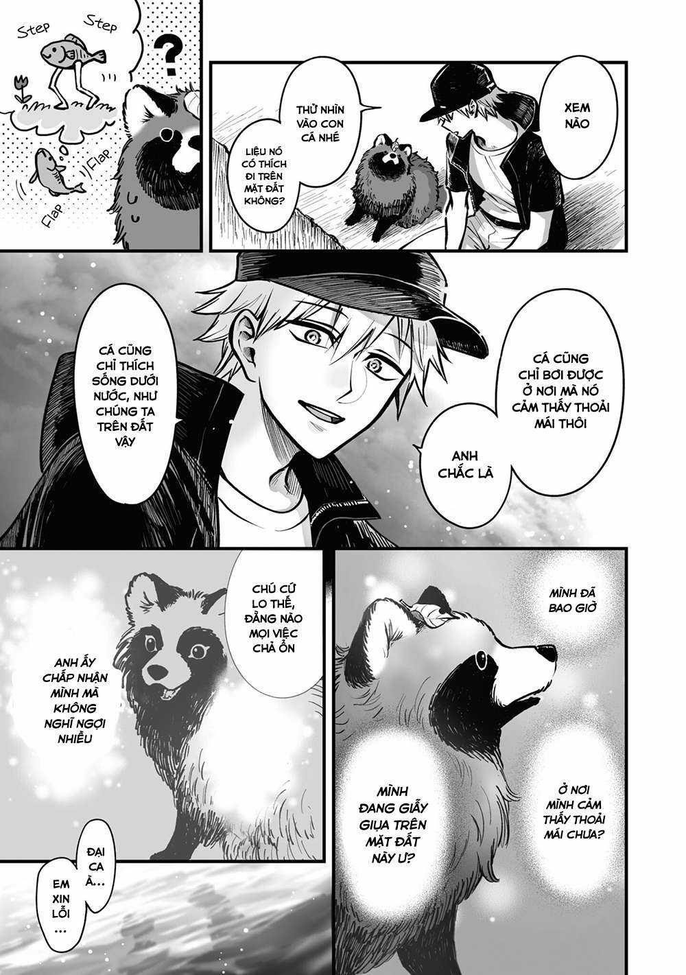 Bạn có muốn làm Tanuki không? Chapter 13 trang 7