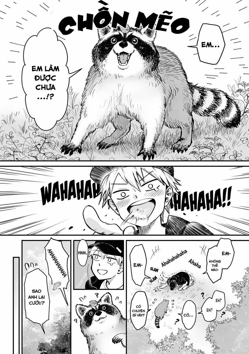 Bạn có muốn làm Tanuki không? Chapter 14 trang 4