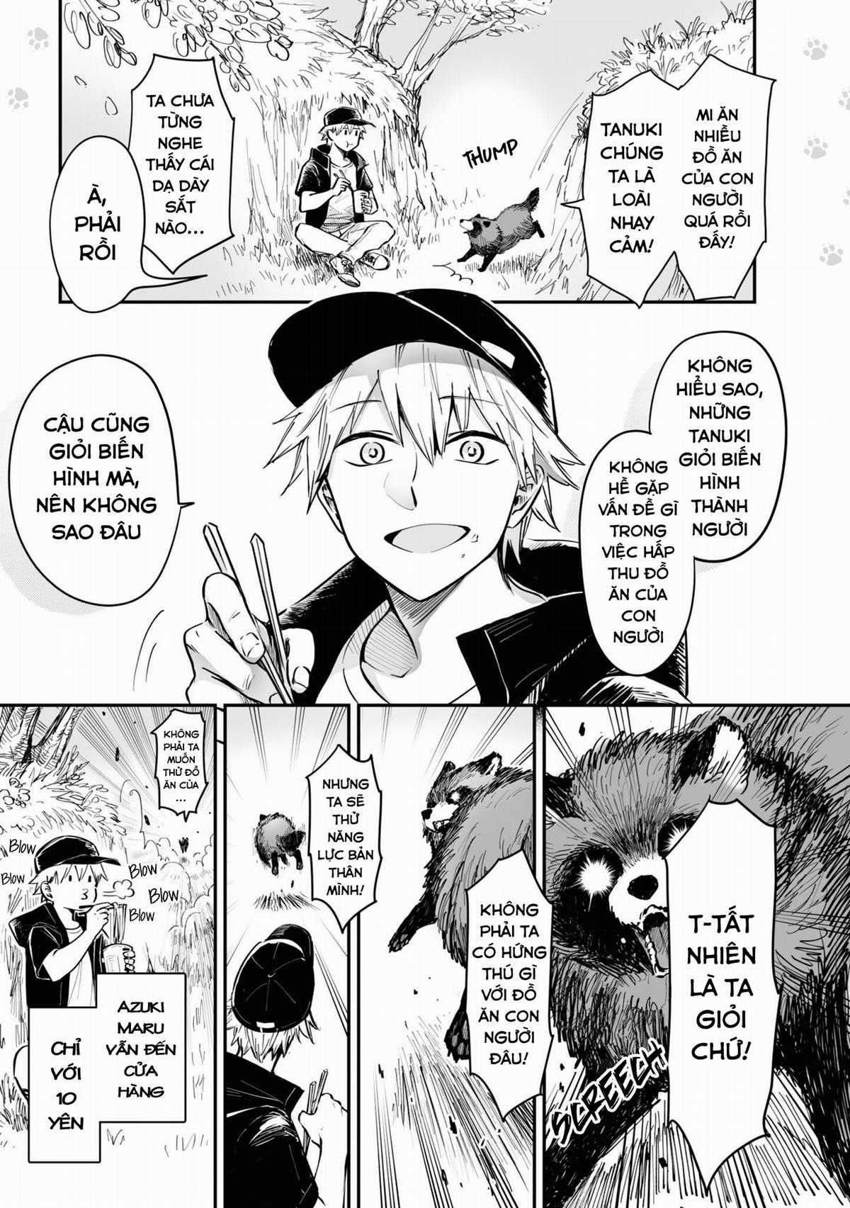Bạn có muốn làm Tanuki không? Chapter 17.5 trang 2