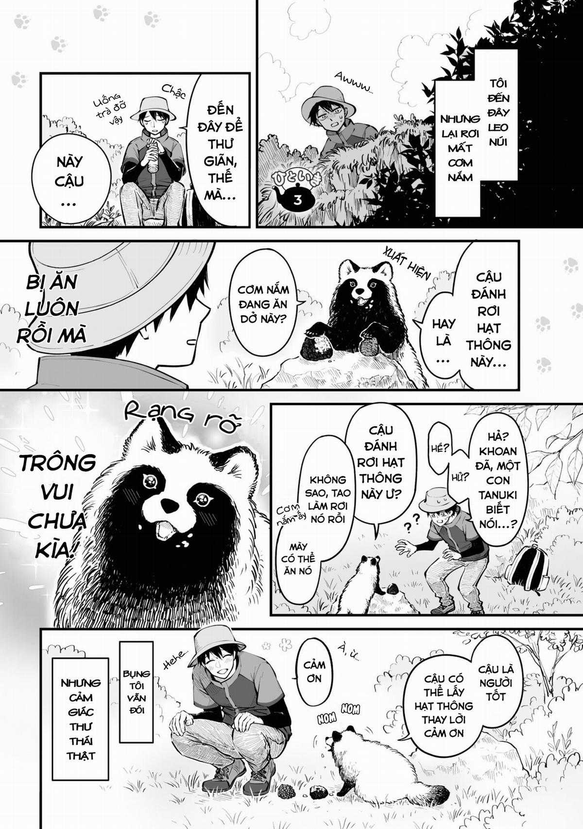 Bạn có muốn làm Tanuki không? Chapter 17.5 trang 4