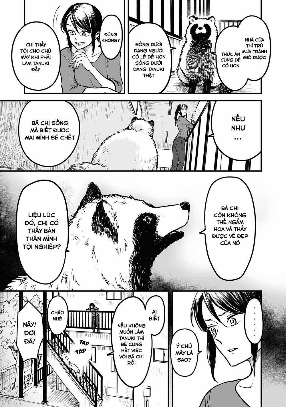 Bạn có muốn làm Tanuki không? Chapter 5 trang 3