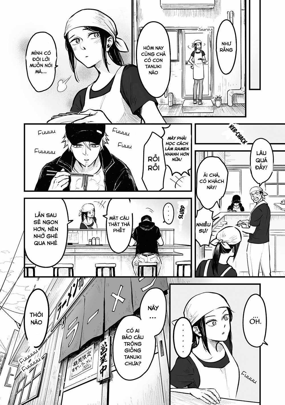 Bạn có muốn làm Tanuki không? Chapter 5 trang 8