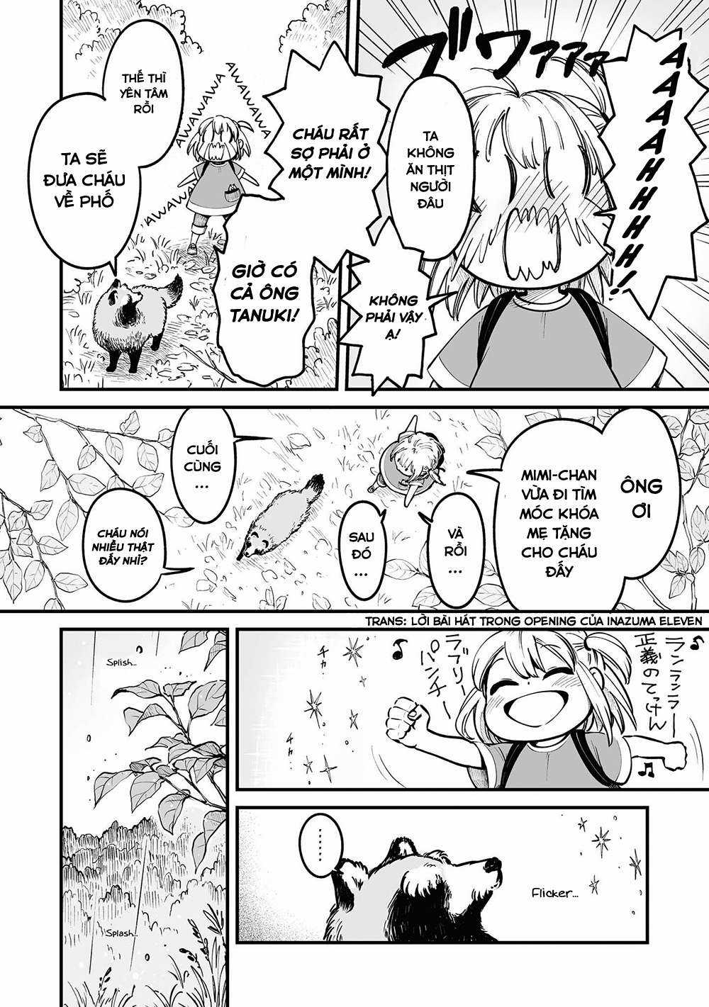 Bạn có muốn làm Tanuki không? Chapter 7 trang 2