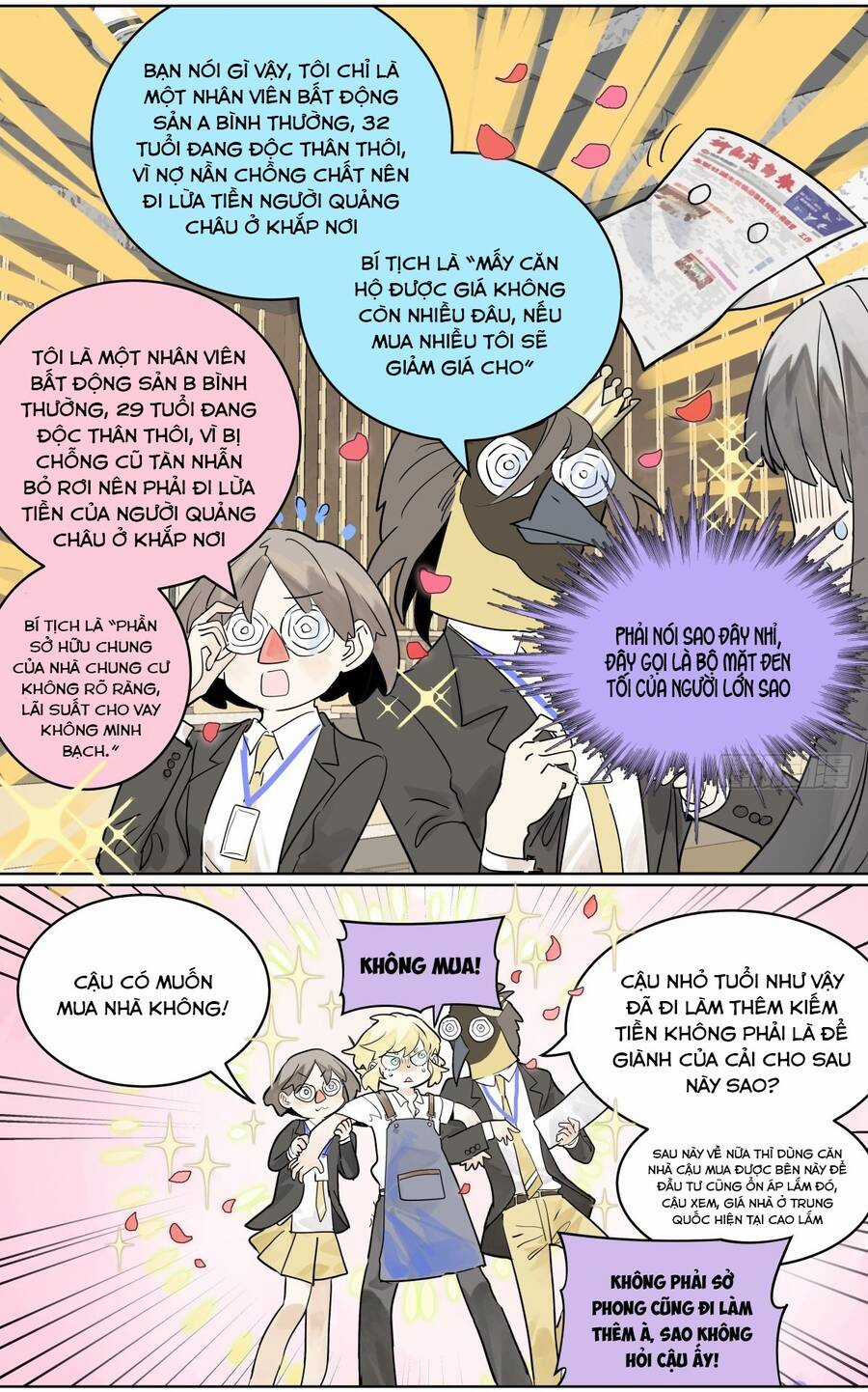 Bạn Cùng Lớp Tôi Đều Kỳ Lạ Chapter 52 trang 54