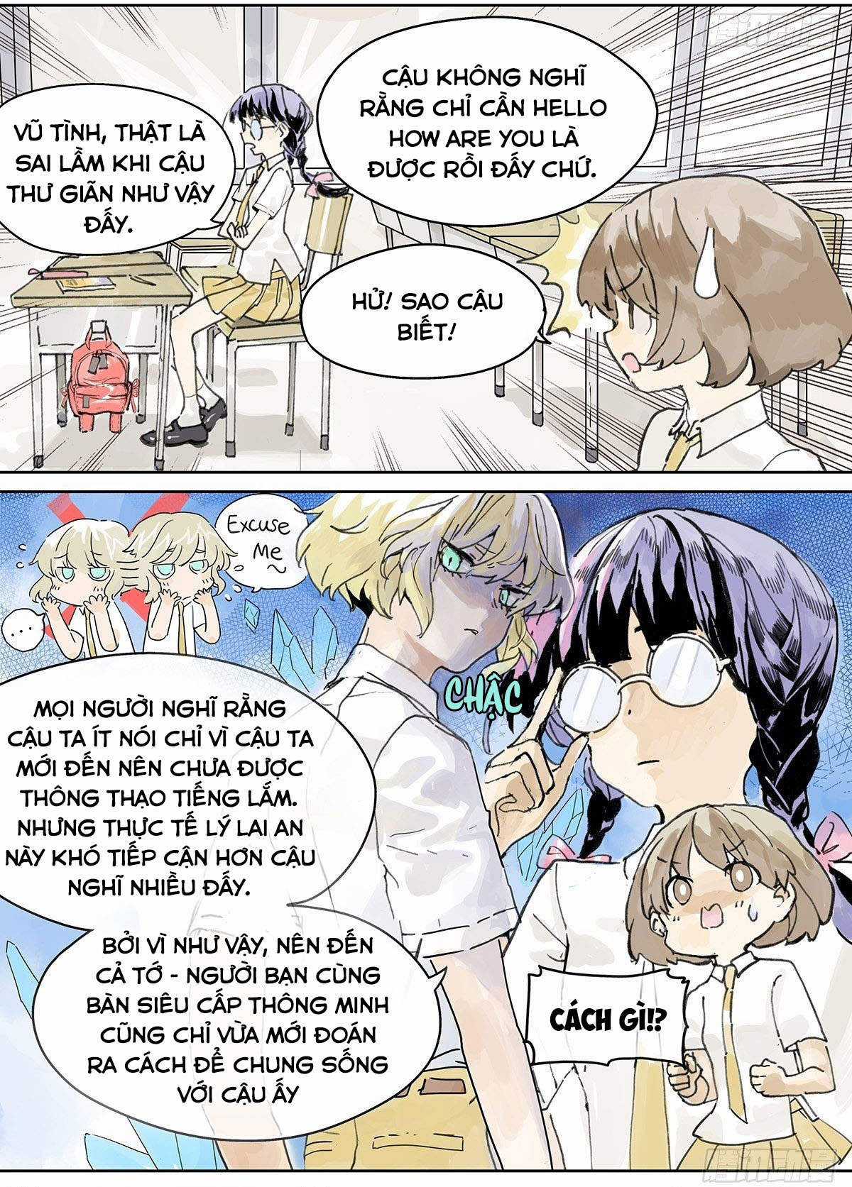 Bạn cùng lớp tôi thật kỳ lạ Chapter 10 trang 3