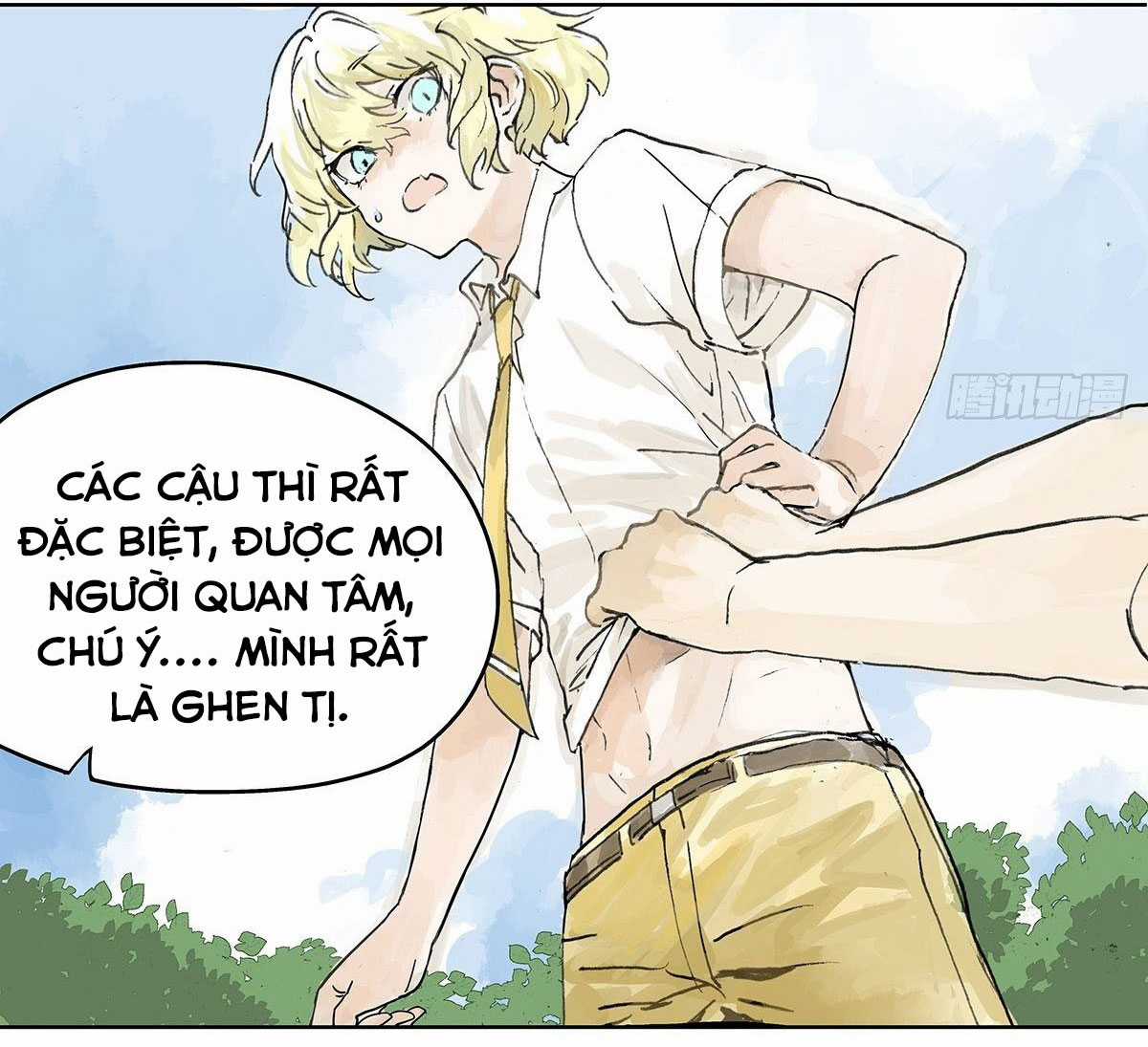 Bạn cùng lớp tôi thật kỳ lạ Chapter 10 trang 53